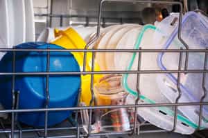 Plastic in the dishwasher